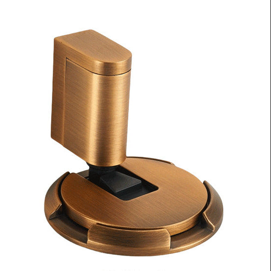Windproof suction non-perforated door suction anti-collision new invisible toilet door resistance silent door stopper mechanical