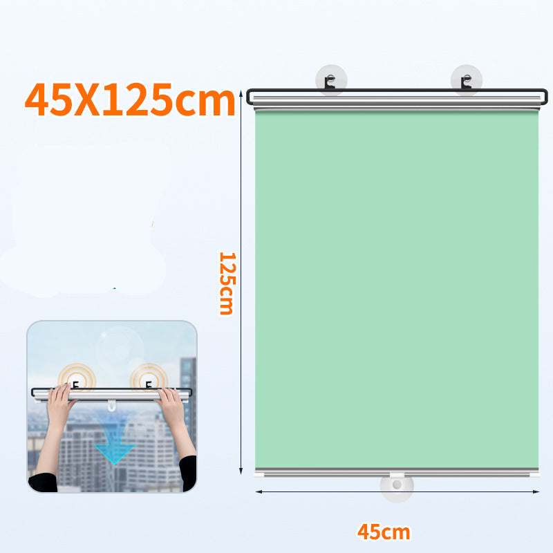 Cross-Border Car Sunshade Sun Protection and Heat Insulation Curtain Car Automatic Retractable Sunshade Automatic Roller Blind Sunshade