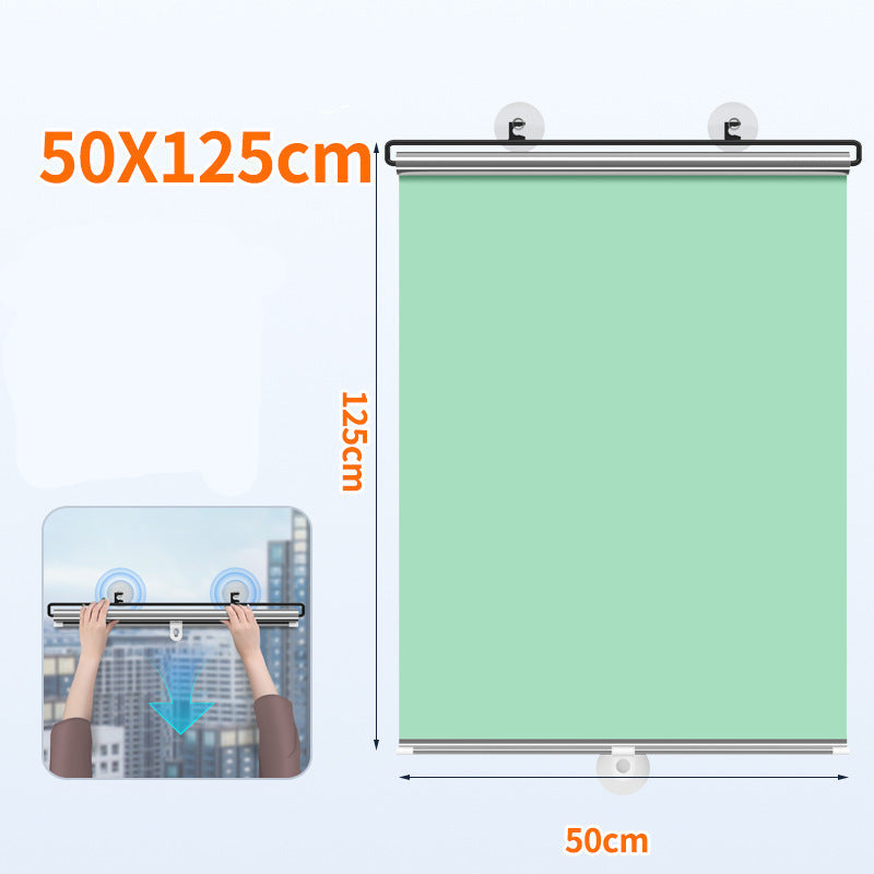 Cross-Border Car Sunshade Sun Protection and Heat Insulation Curtain Car Automatic Retractable Sunshade Automatic Roller Blind Sunshade