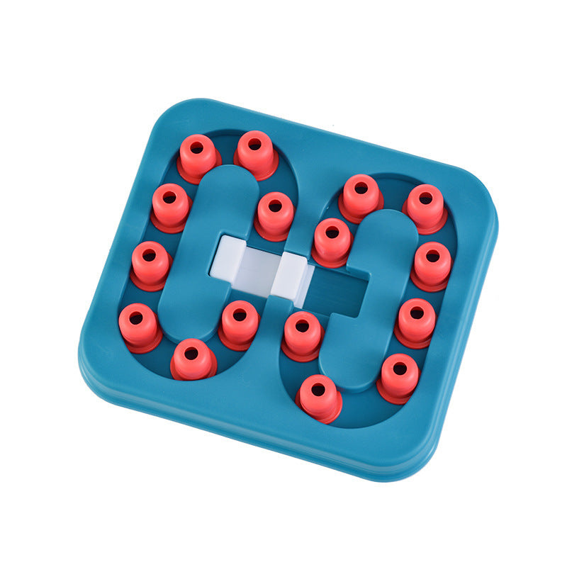 Pet educational toy feeder dog toy Amazon new antiboredom artifact interactive turntable into food dog bowl