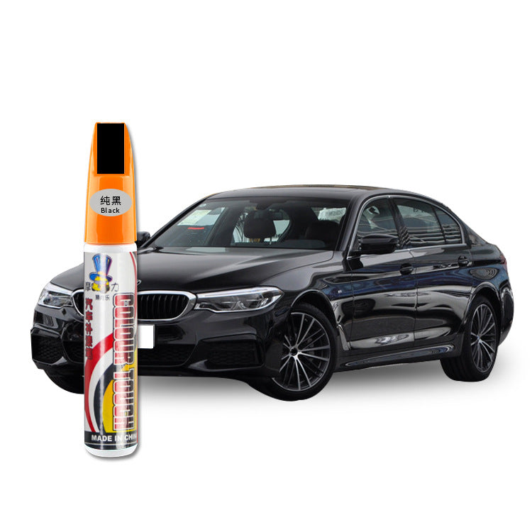 Car supplies scratch repair artifact car paint to scratch black white repair liquid paint pen black technology
