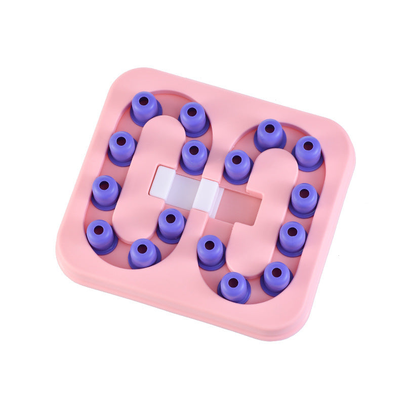 Pet educational toy feeder dog toy Amazon new antiboredom artifact interactive turntable into food dog bowl