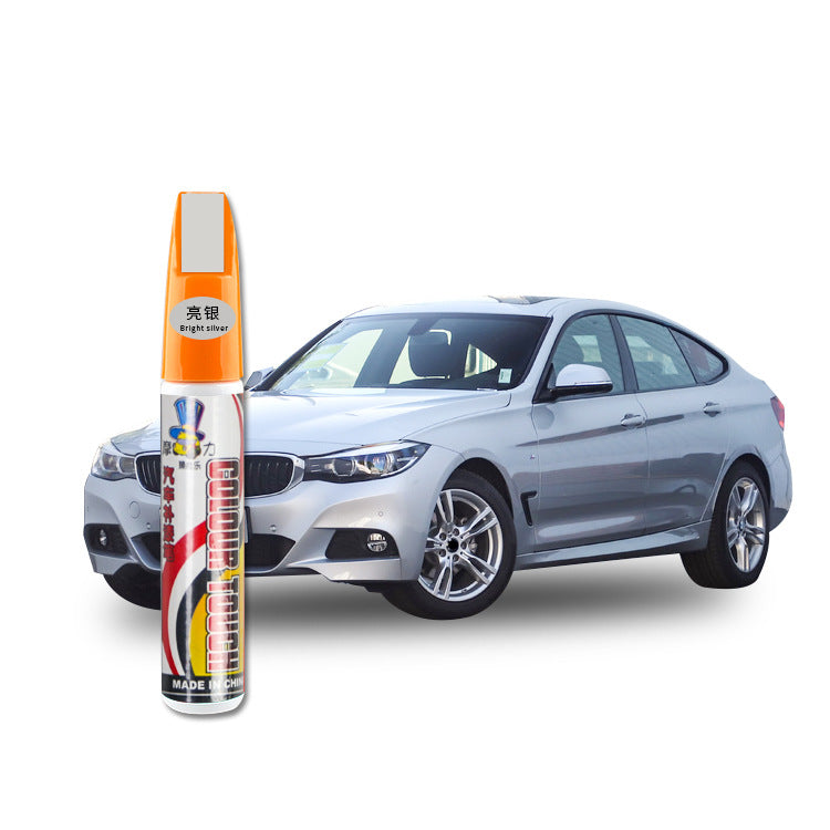 Car supplies scratch repair artifact car paint to scratch black white repair liquid paint pen black technology
