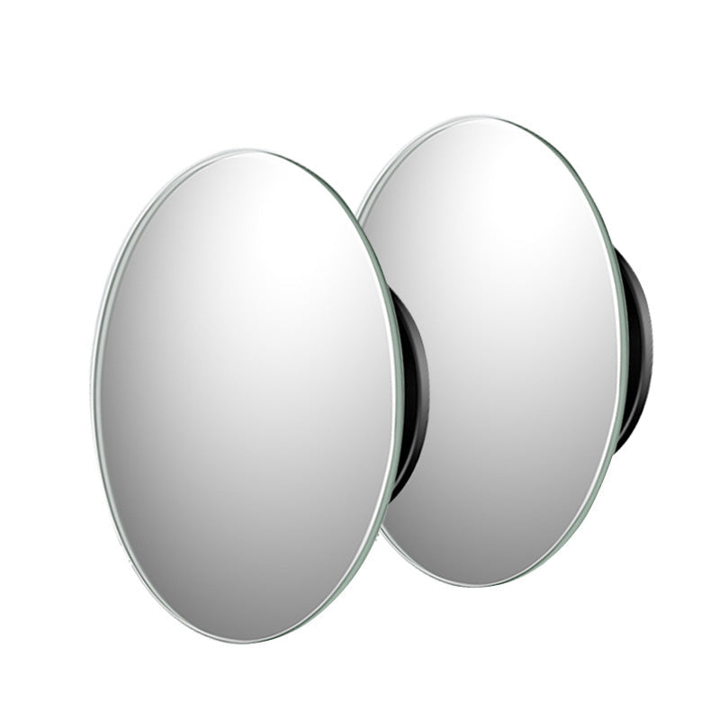 Square rearview mirror small round mirror car reversing artifact reflective auxiliary blind area 360 degree wide angle super clear car