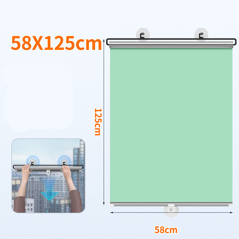 Cross-Border Car Sunshade Sun Protection and Heat Insulation Curtain Car Automatic Retractable Sunshade Automatic Roller Blind Sunshade
