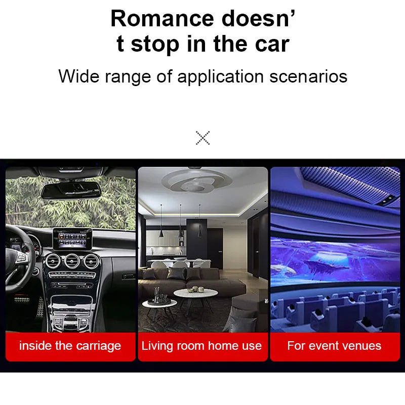 Car-Mounted Starry Sky USB Atmosphere Light