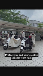 Electric Vehicle-Specific Raincoat, Single-Person Full-Body Rain Cover, Unisex All-In-One Riding Poncho