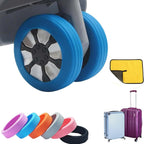 Luggage universal wheel silicone belt: 5 - 6.5 cm in Diameter.